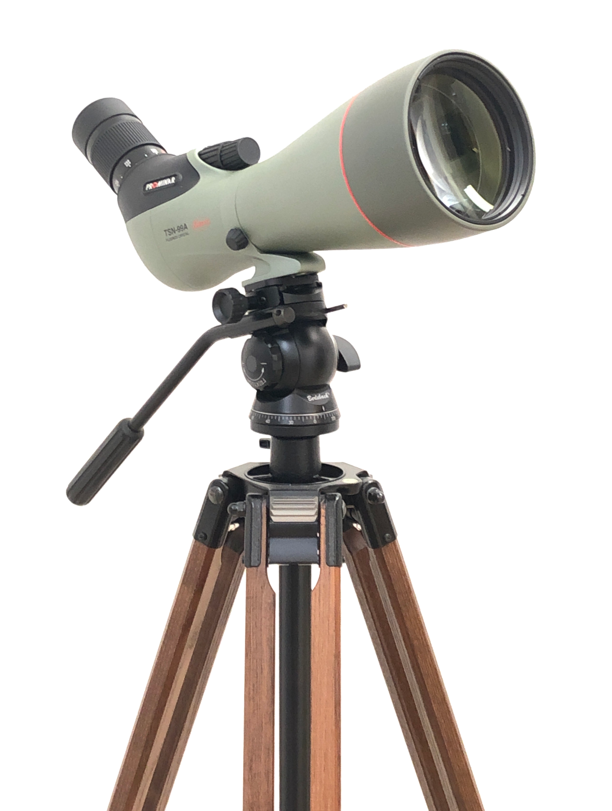 Kowa TSN-99A + 25-60x + Wood 1 Tripod