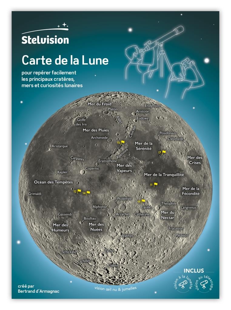 Stelvision – Carte de la Lune