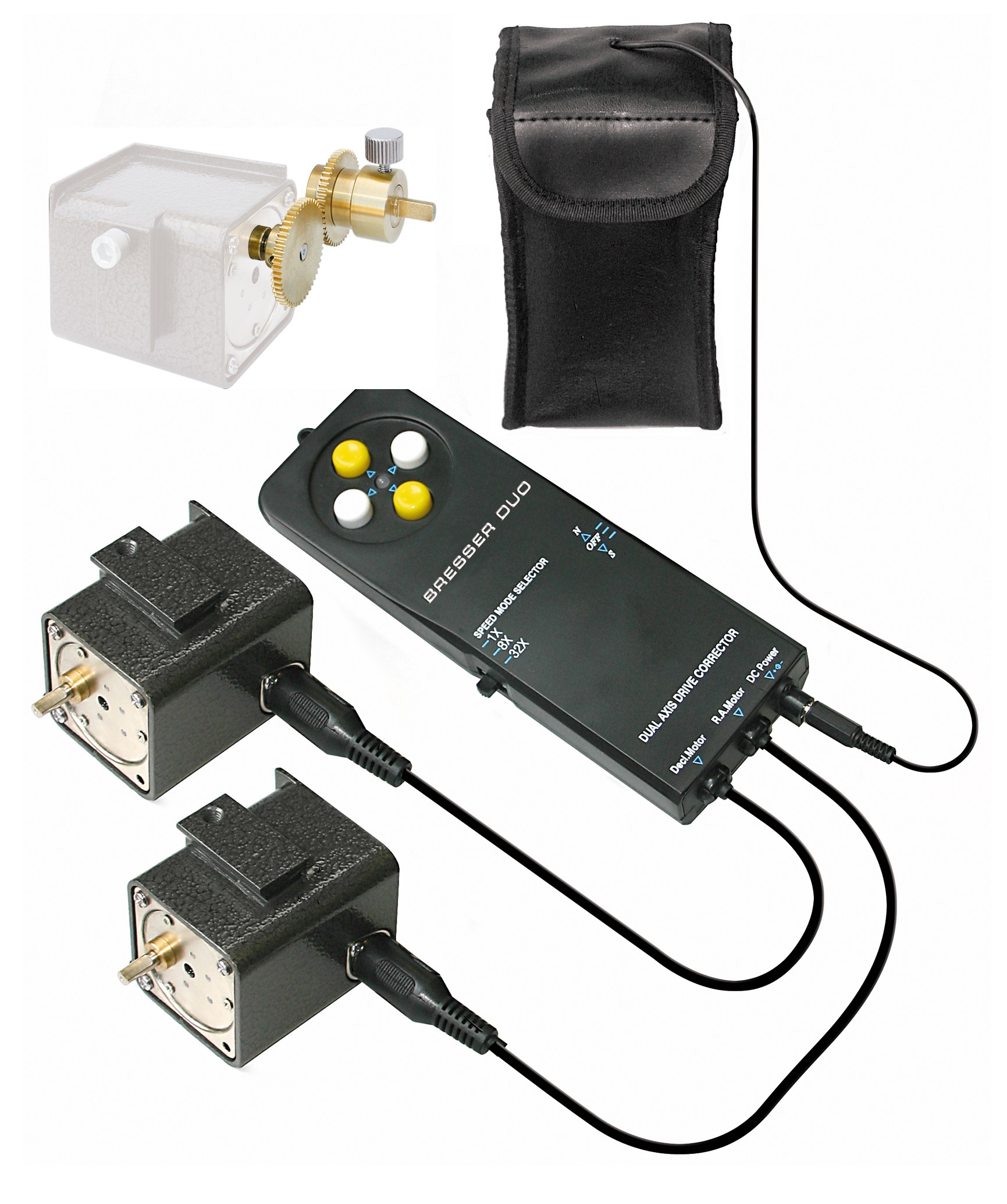 Bresser Moteur AD+DEC avec Contrôleur EXOS-2