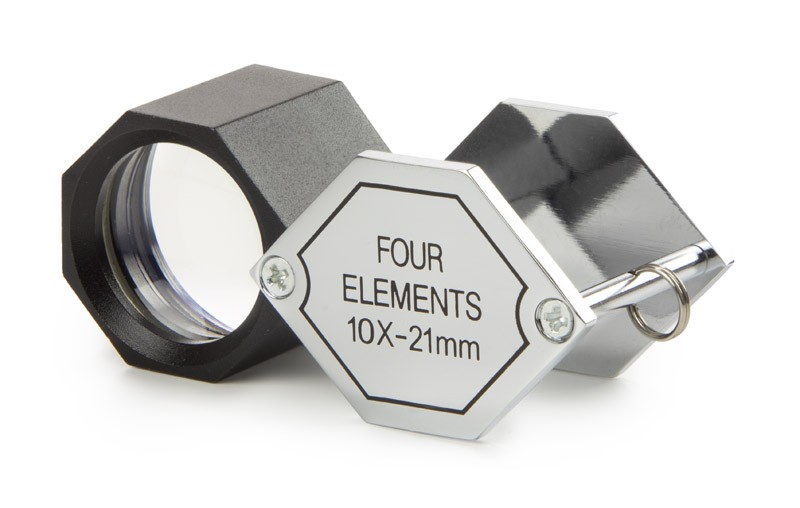 Euromex Loupe pliante 10x QUADRUPLET