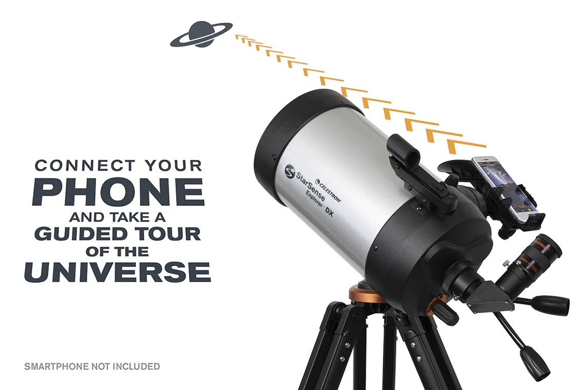 Celestron - StarSense Explorer DX 5" AZ Schmidt Cassegrain avec trépied